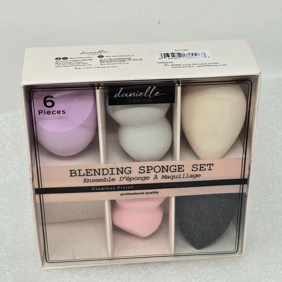 Danielle Creations Blending Sponge Set Pieces Flawless Makeup (only includes 5) - Picture 1 of 2